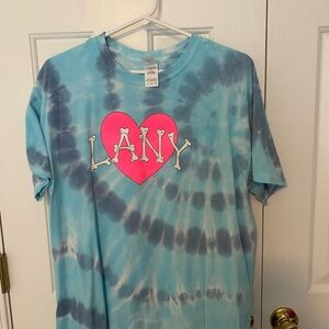LANY Tie-Dye Shirt - Blue and Pink